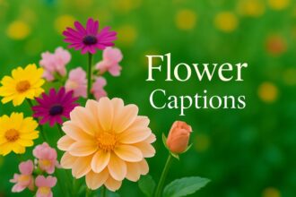 Flower Captions
