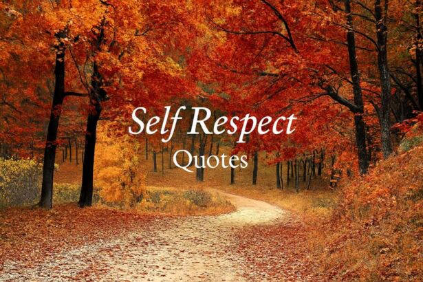Self Respect Quotes