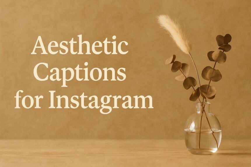 Aesthetic Captions for Instagram
