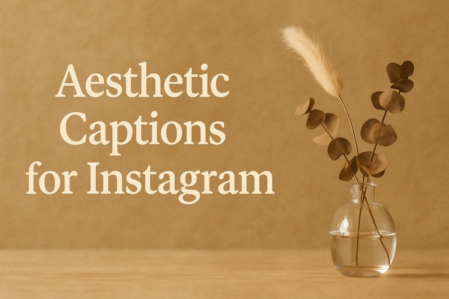 Aesthetic Captions for Instagram