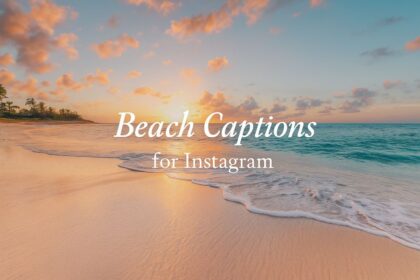 Beach Captions for Instagram