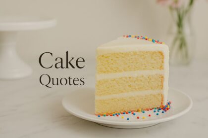 Cake Quotes & Captions